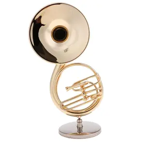 12 Inch /6 Sousaphone Brass Instrument for HT Kumik Figures Musical Styles Horns