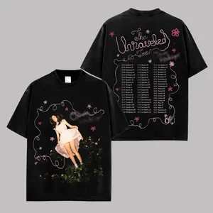 The Unraveled Tour 2026 Washed T-Shirt For Olivia Fans, Sad Girl Pop Star Graphic Music Shirt, Gift For Livie Fan Graphic Tee, Olivia Tour Fan Merch Shirt