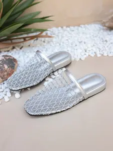Women's Breathable Mesh Half Slipper Sandals, Summer Casual Outdoor Flat Shoes, Comfortable Lightweight Design, Perfect for Daily Wear