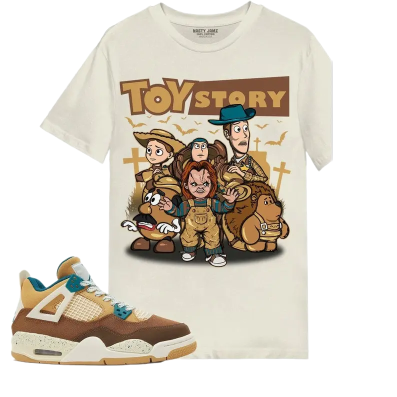 Jordan 4 Cacao Wow Unisex Shirt, Halloween Story, Shirt To Match Sneaker In Sand