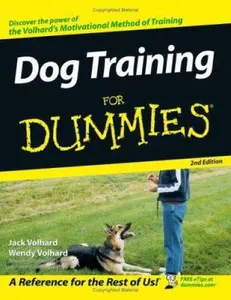 USED Book - Dog Training For Dummies by Joachim Volhard (Paperback) - english