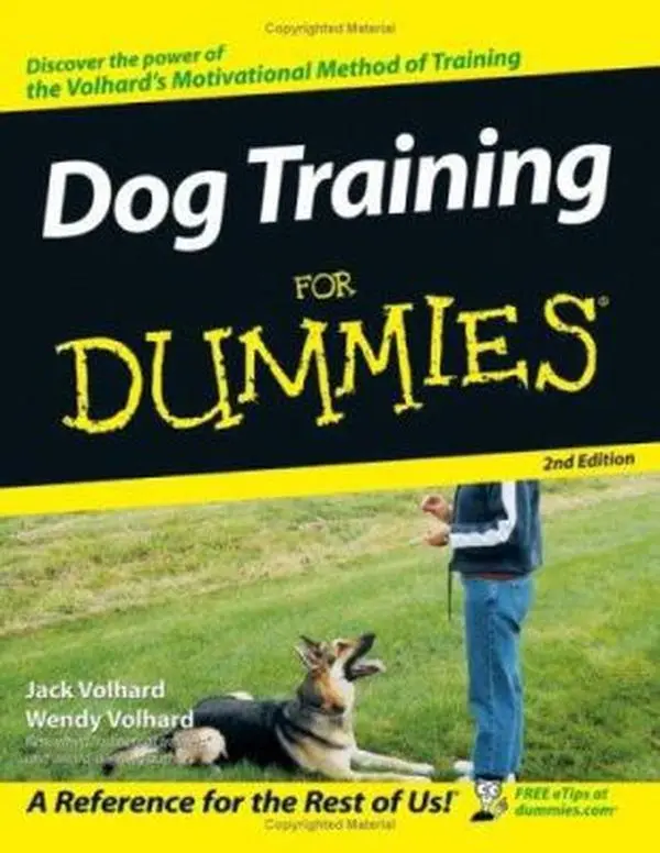 USED Book - Dog Training For Dummies by Joachim Volhard (Paperback) - english