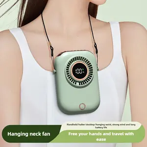 Portable Mini Neck Fan USB Rechargeable Quiet Handheld Fan Without Blades, Perfect for Christmas New Year Birthday Gifts