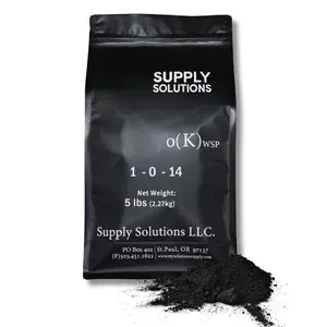 Supply Solutions HumiPro(K) WSP Humic Acid Powder Fertilizer & Soil Conditioner 5 lb Water Soluble All Purpose Soil Acidifier for Lawns Trees Flowers Outdoor Plants Vegetables and More
