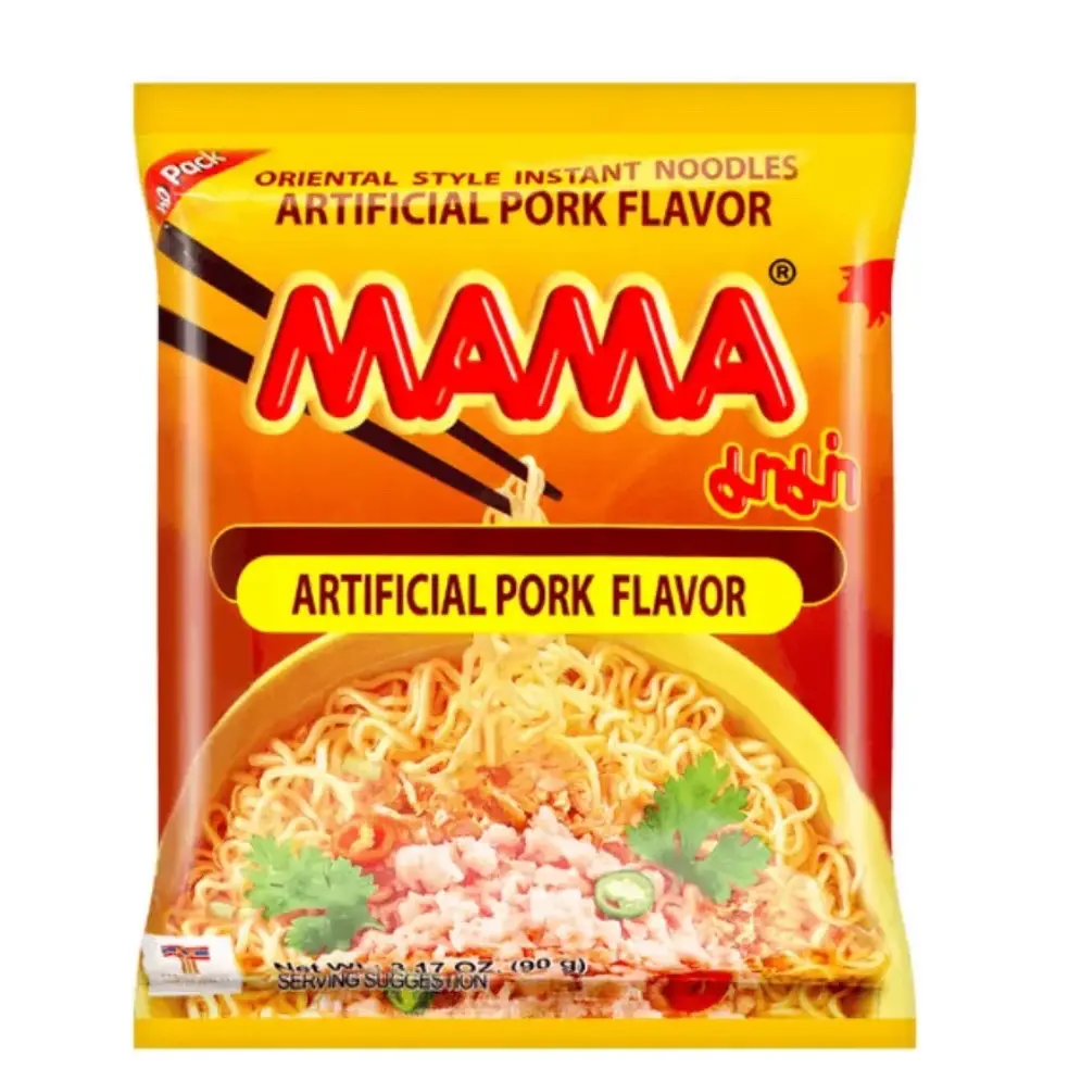 MAMA 1 Jumbo Pack Artificial Pork Flavor 3.17oz Instant Food instant food
