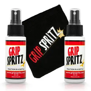 Grip Spritz - #1 Basketball Shoe Grip Spray - Year Round Bundle (School and AAU Season) - Restore and Clean Shoe Grip - Game Long Shoe Traction at Every Practice and Game This Year