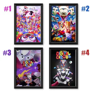 The Amazing Digital Circus Anime Unframed Poster, Waterproof Canvas Print, Anime Fan Gift