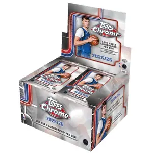 2025-26 Topps Chrome Basketball Jumbo Hobby Box - Collectible NBA Sports Trading Cards