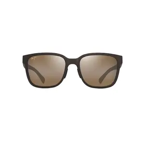 Maui Jim Paulele Asian Fit Sunglasses H660-01 Matte Brown Frame HCL® Bronze Lenses