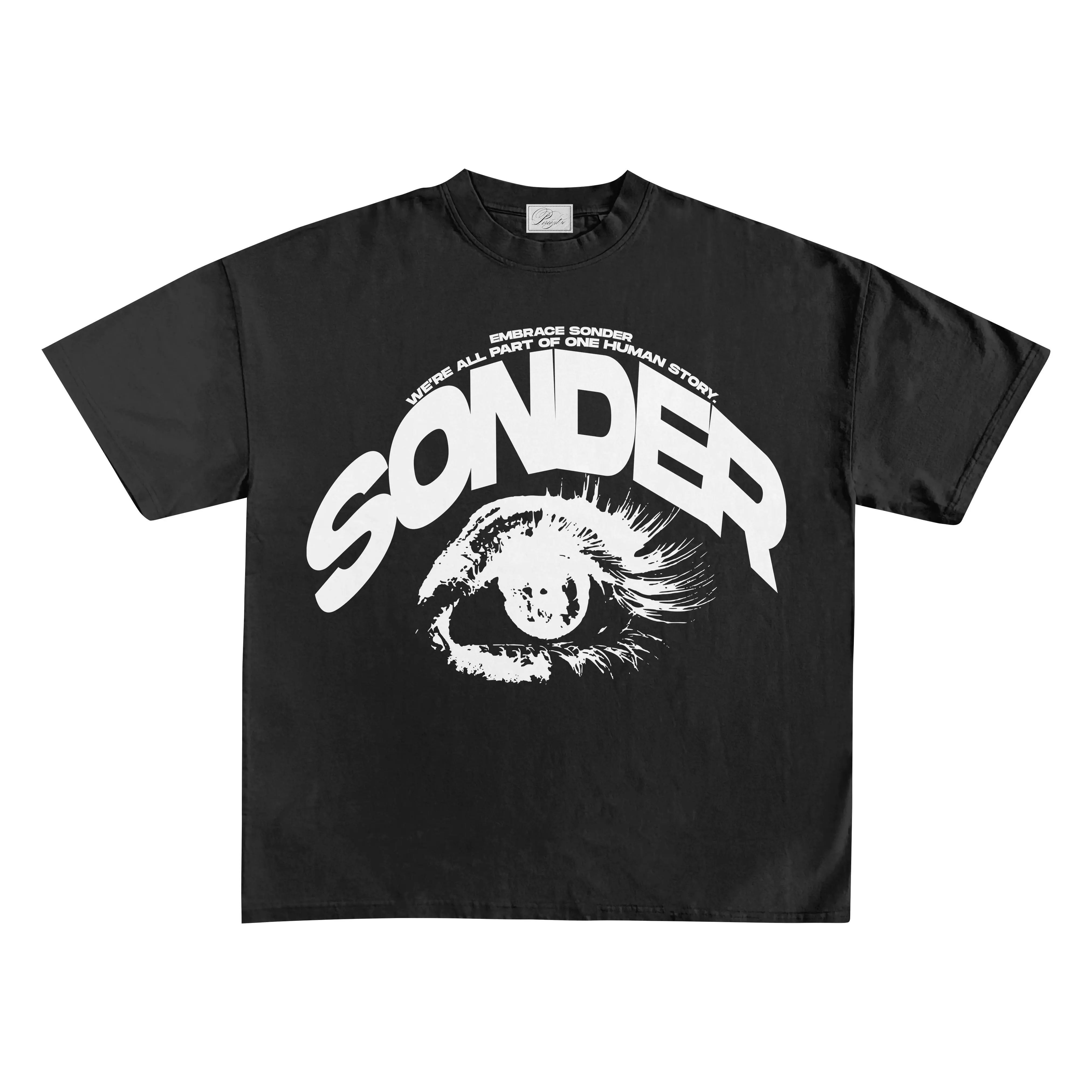 Were All Apart Of One Human Story (SONDER) Shirt Black