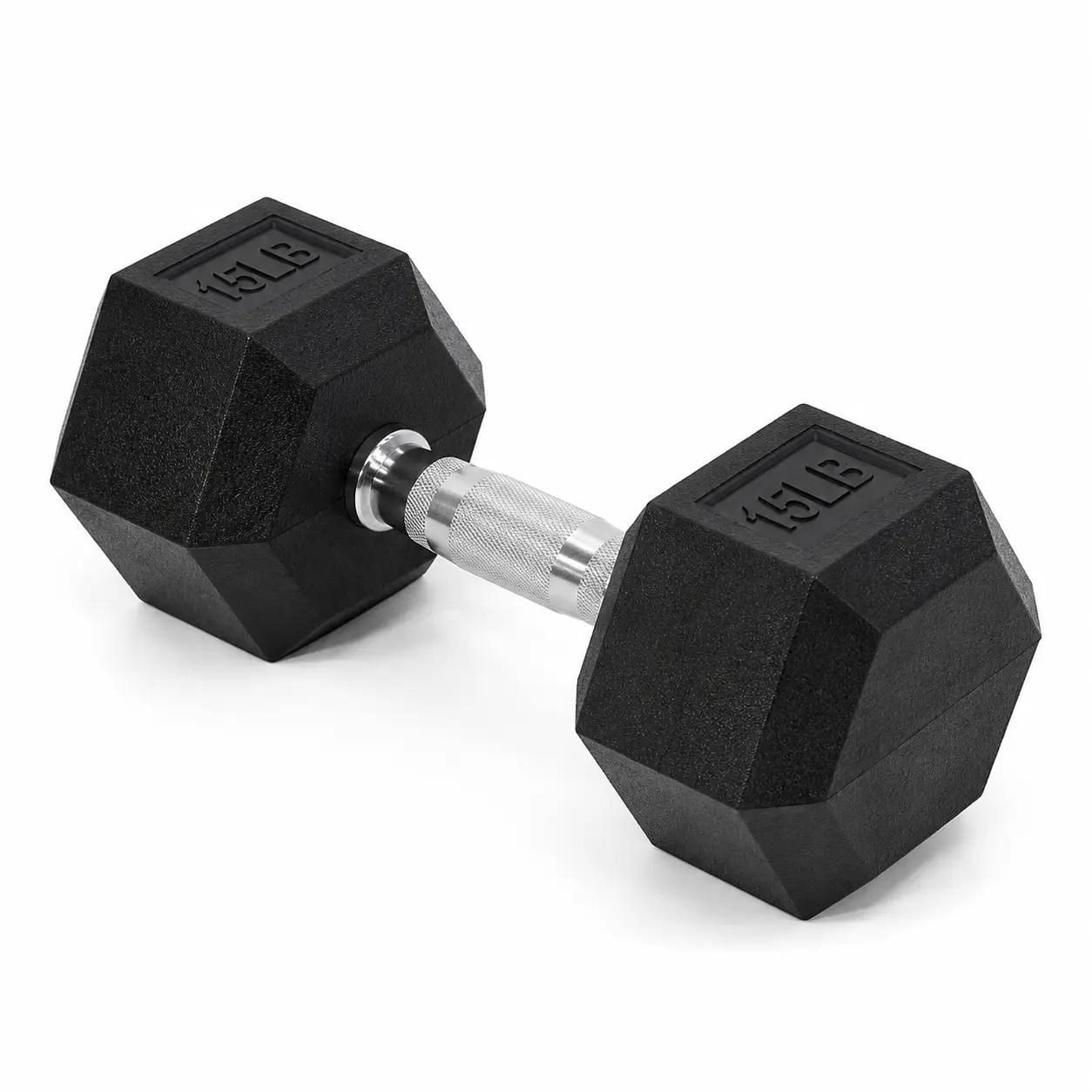 15LB/25LB/40LB Rubber Coated Hex Dumbbells, Non-Slip Home Fitness Dumbbells,summerwins,father'sdaygifts,bathingsuitwomenset