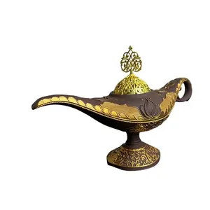 Arabian Aladdin Lamp Incense Burner – Home Fragrance & Decor