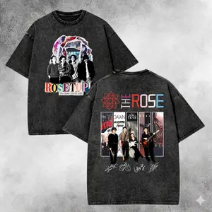 Rosetopia Tour 2026 Shirt, The Rose Kpop Shirt, ROSE Album Tee, The Rose Kpop Band Shirt, Kpop Indie Rock,