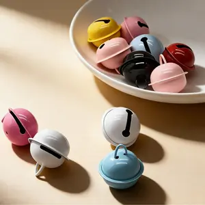 2026 New Colorful Bells DIY Accessories, 14-22mm Candy Color Small Bells, Keychain Hanging Charms, Craft Making Supplies