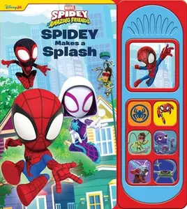 Disney Junior Marvel Spidey and His Amazing Friends: Spidey Makes a Splash Sound Book [With Battery] -- Pi Kids, Mixed Media Product