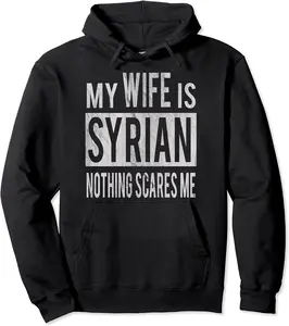 For Best Husband From Syrian Wife Syria Spouse Partner Pullover Hoodie - Kevincifuen Shop 44B09NW3W5H6