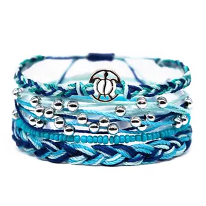 Sea Turtle Gems Bracelet Stack