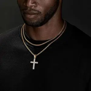 UU AAA+CZ Fashion Necklace Chain Set, Unisex