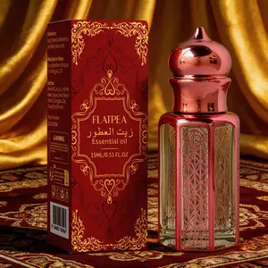 Unisex Perfume Gift Box Set, Dubai Essential Oils, Rose Sandalwood Tea Scent, Long-Lasting Fragrance, Perfect Gift Choice