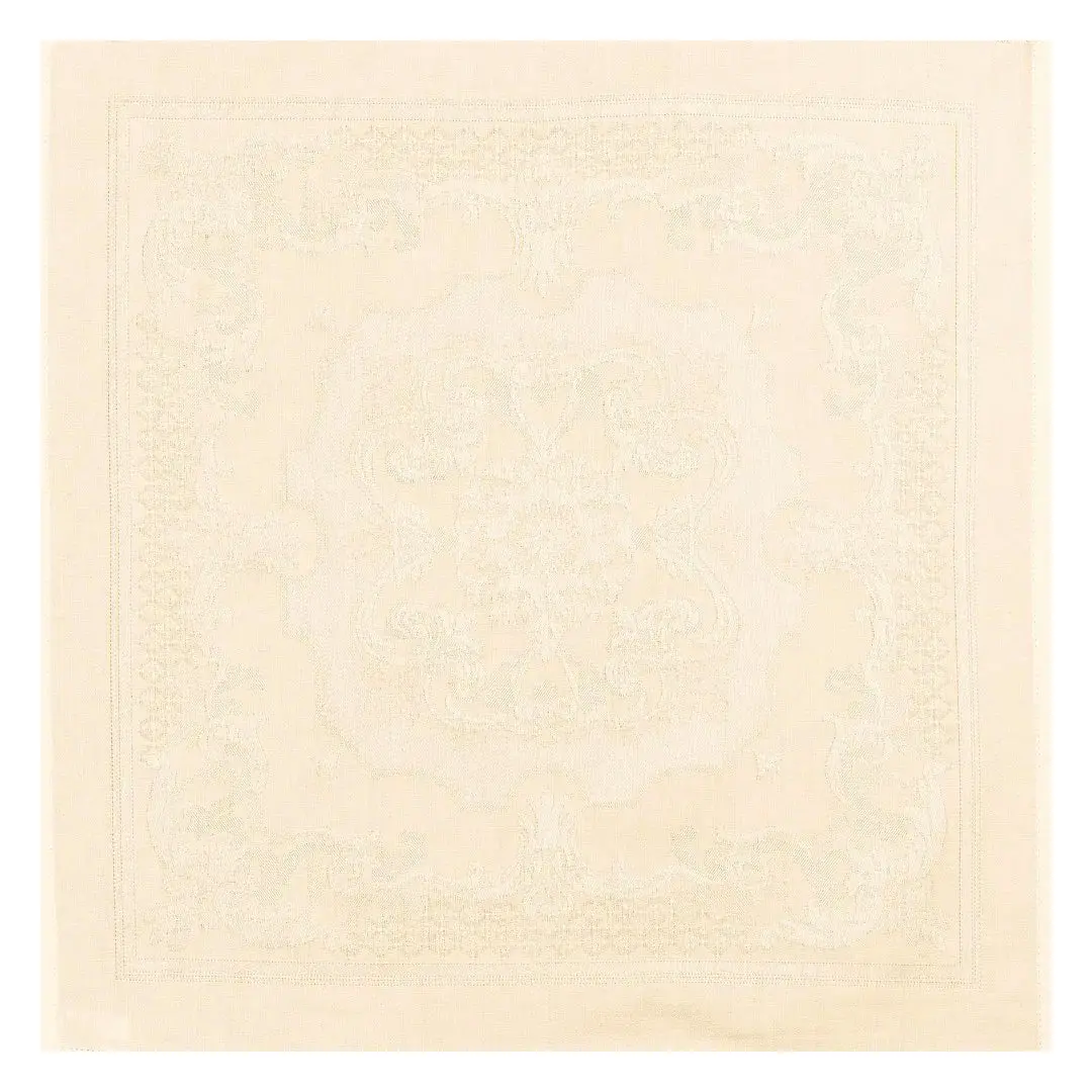 Garnier Thiebaut Beauregard Ivoryjacquard Napkin Set Of 4