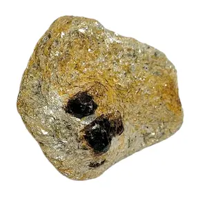 Almandine Garnet Ctystal in Mica Matrix - January Birthstone - Metaphysical Home Decor