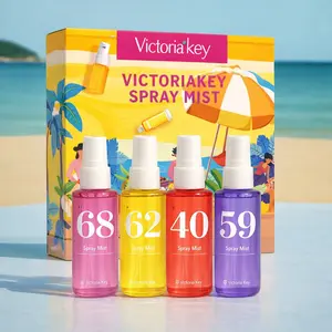 40ml Floral, Fruity and Gourmand Notes Perfume Set, Flower Fruit Fragrance, Fruit Floral Scent, 4 Counts/set Long-Lasting Fragrances for Women, Daily Use or Gifts, Fragrance Gift Bundle, All-Occasion Perfume Collection