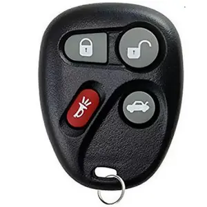 4 Buttons Keyless Entry Remote Replacement for GM - Cadillac, Oldsmobile, Pontiac, Buick, Chevy 2001-2005 FCC ID: KOBLEAR1XT IC: 4018A-HAT038 PN: 25695954