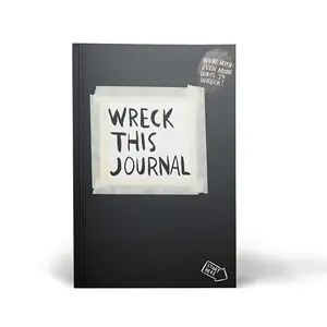 Creative Journal Notebook with Humorous Tasks, Soft Cover, Tear-Off Pages, Stress Relief Diary for All Ages, Daily Writing, Travel Diary Notebook