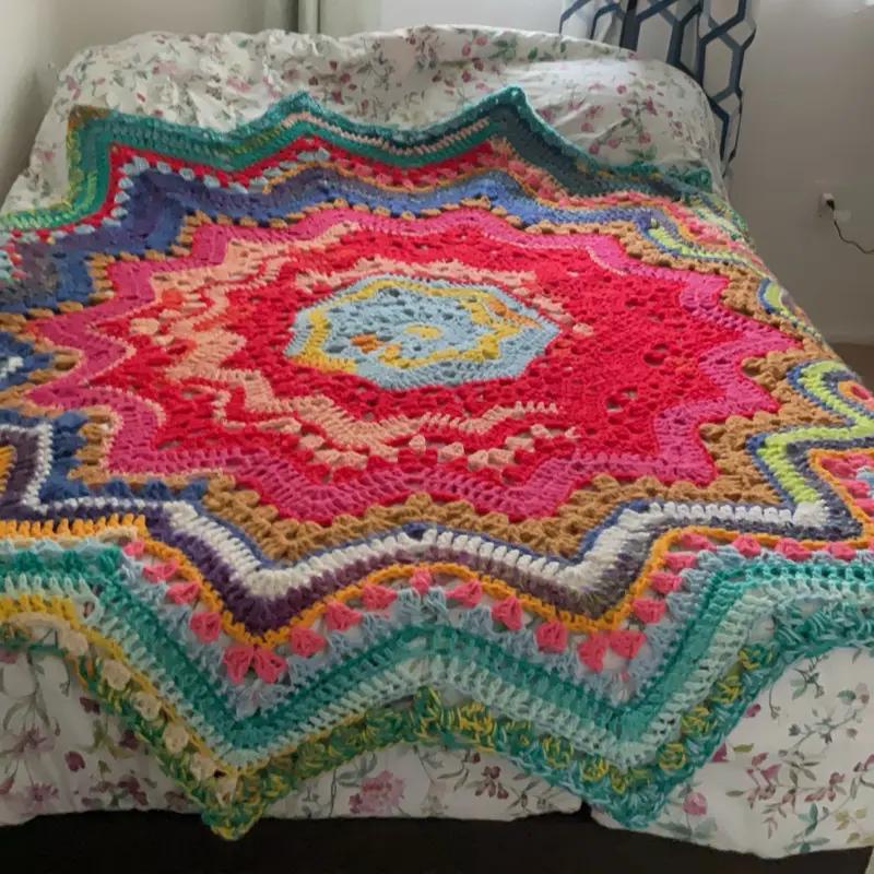 Custom handmade blanket