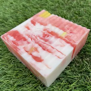 Wavey Dept Cherry Pineapple Upside Down Hair & Body Wash Bar - soap clean body