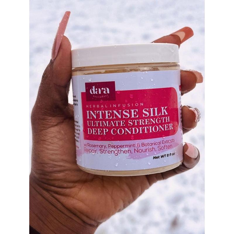 Herbal Infusion Intense Silk Ultimate Strength Deep Conditioner- Dara Bodyworks