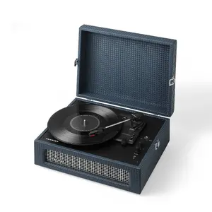Crosley Voyager Bluetooth Vinyl Record Player - Dark Navy
