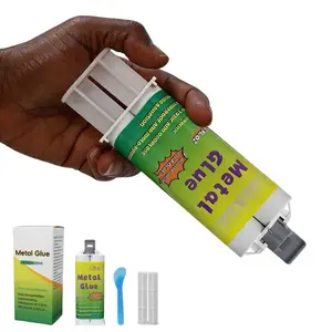 Metal Repair Glue Heavy Duty  1.76 oz, Weld Stainless Steel, , Plastics, Ceramics, Metal to Metal Adhesive, Epoxy for Metal, Welding Glue, Liquid Steel Metal Repair,  Weld