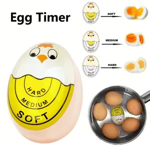 1pc Soft Medium Hard Egg Timer - Features A Color Changing Indicator To Accurately Measure How Hard Or Soft The Yolk, Cook Perfect Eggs,Food Safety Timing Tool,Kitchen Gadget For Restaurants
