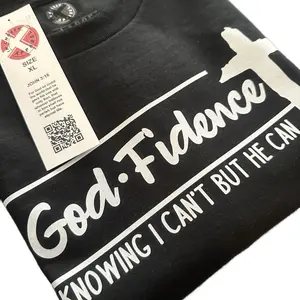 God-Fidence - Knowing I Can’t But He Can - TShirt Streetwear Top