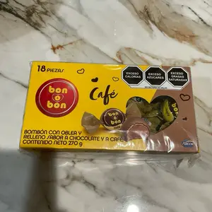 Bon o Bon Mani Bonbon With Peanut Creamy Filling And Wafer Chocolate coffee