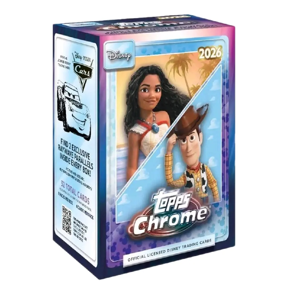 2026 Topps Chrome Disney Value Box