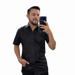 RHINESTONE SHORT SLEEVE (FITTED)