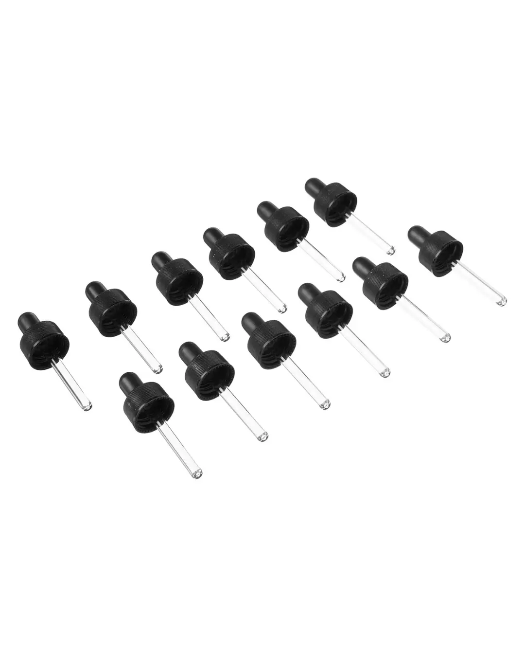 LorAnn Dropper, Small Threaded ( for 1 dram bottles) 12 piece package - blistered