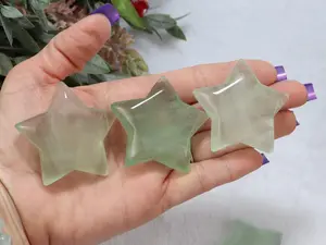 Green Fluorite Star - 2 inch