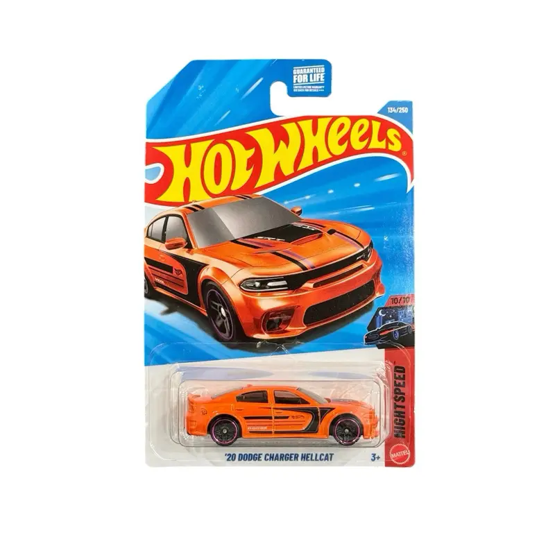 Hot Wheels ‘20 Dodge Charger Hellcat Nightspeed Orange 1:64 Diecast Car
