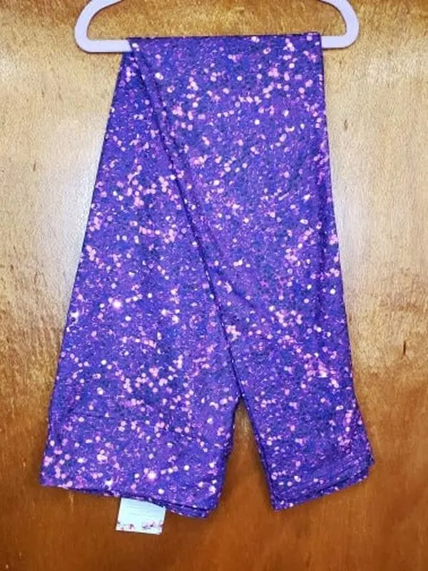 Purple Glitter Leggings (MHD)