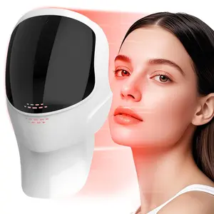 2026 New LED Light Therapy Mask, Seven Color LED Facial & Neck Care Mask, Rechargeable Ergonomic Design, Ideal Daily Beauty Gift, Facial Care Tool