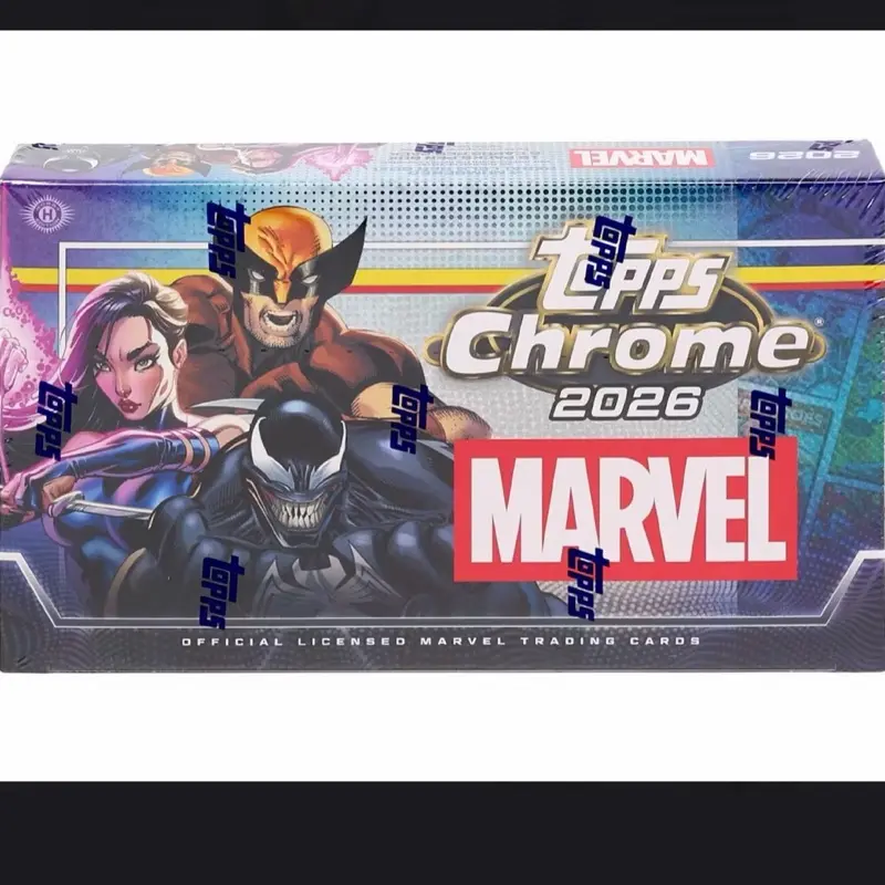 2026 Topps Marvel Comics Chrome Hobby Box