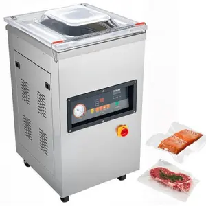 Chamber Vacuum Sealer, 900W Sealing Power, Vacuum Packing Machine for Wet Foods, Meats, Marinades and More, Compact Size with 15.7 in Sealing Length, Applied in Home Kitchen and Commercial Use