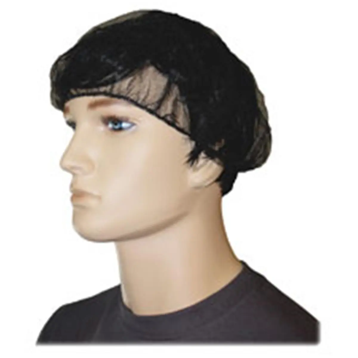 212 MAIN Black Honeycomb Hair Net 100-Pack, Lightweight Nylon FDA-Compliant Food-Safe Hair Nets for Baby & Maternity Storage, Prevents Contamination in Key Facilities