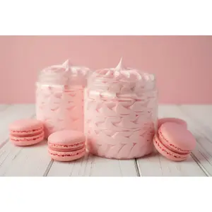 Strawberry Macaron whipped body butter