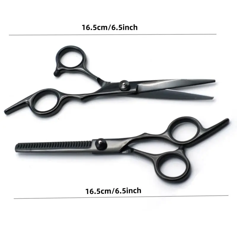 Stainless Steel Straight Hair Cutter, Thinning Shears, Hair Thinning Trimming Tool, Professional Hair Cutting Accessories for Salon & Home Use, Styling Tools, Hairdresser Accessories