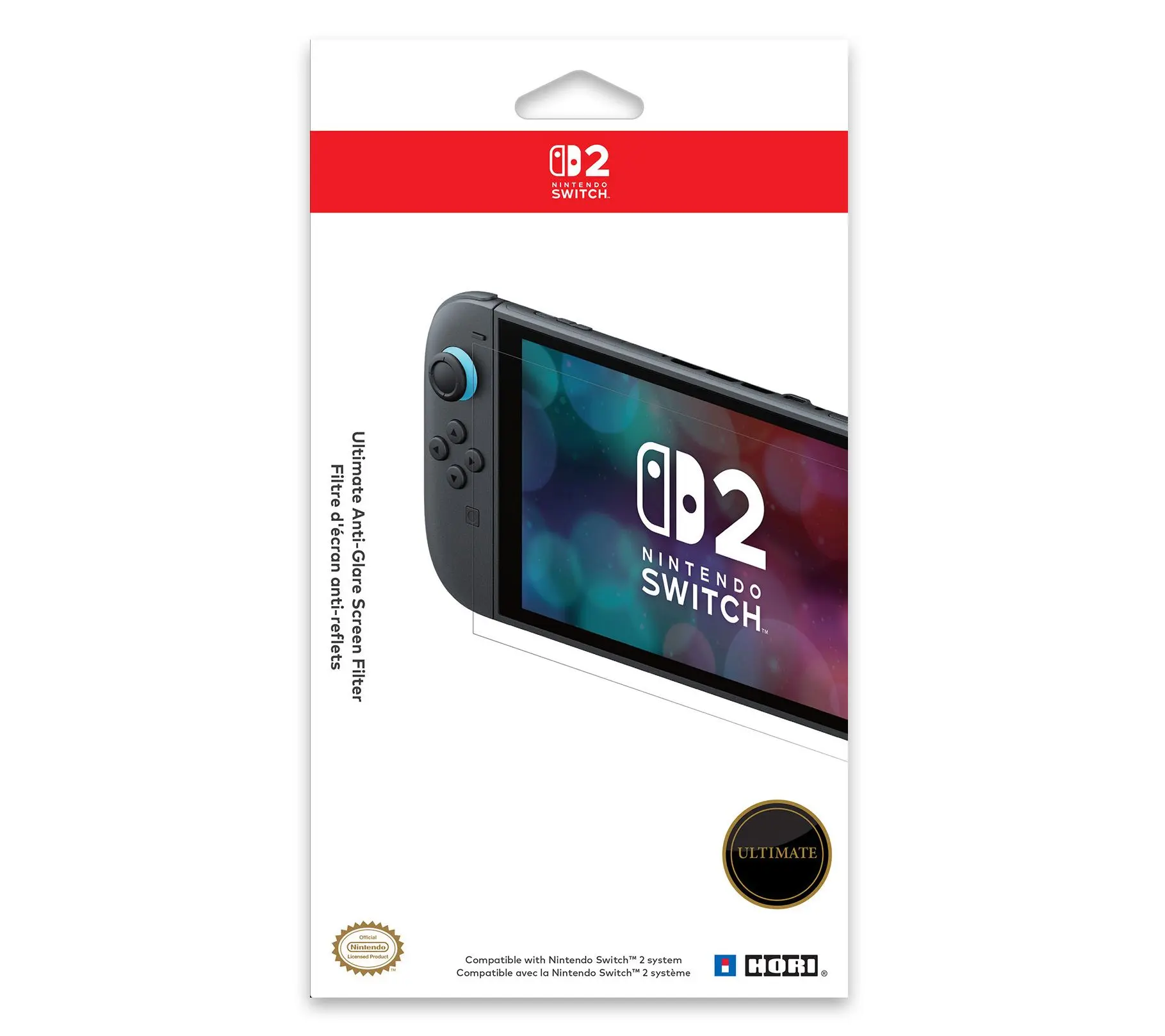 HORI Ultimate Anti-Glare Screen Protector - Nintendo Switch 2