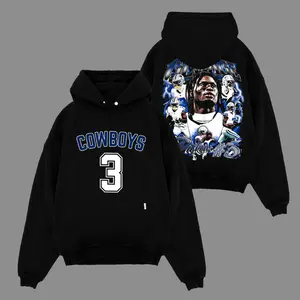 Geogre Pickens GP3 Graphic Premium Cotton Hoodie Sweatshirt T-Shirt For Cowboys Nation, Cowboys Football Fans Apparel, Football Streetwear Tee, Gift For Football Fan Graphic Tee
